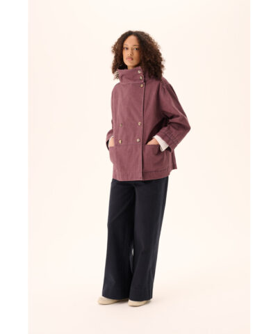 Alternative view of Rue De Tokyo - Caralyn Faded Twill – Faded Mauve 