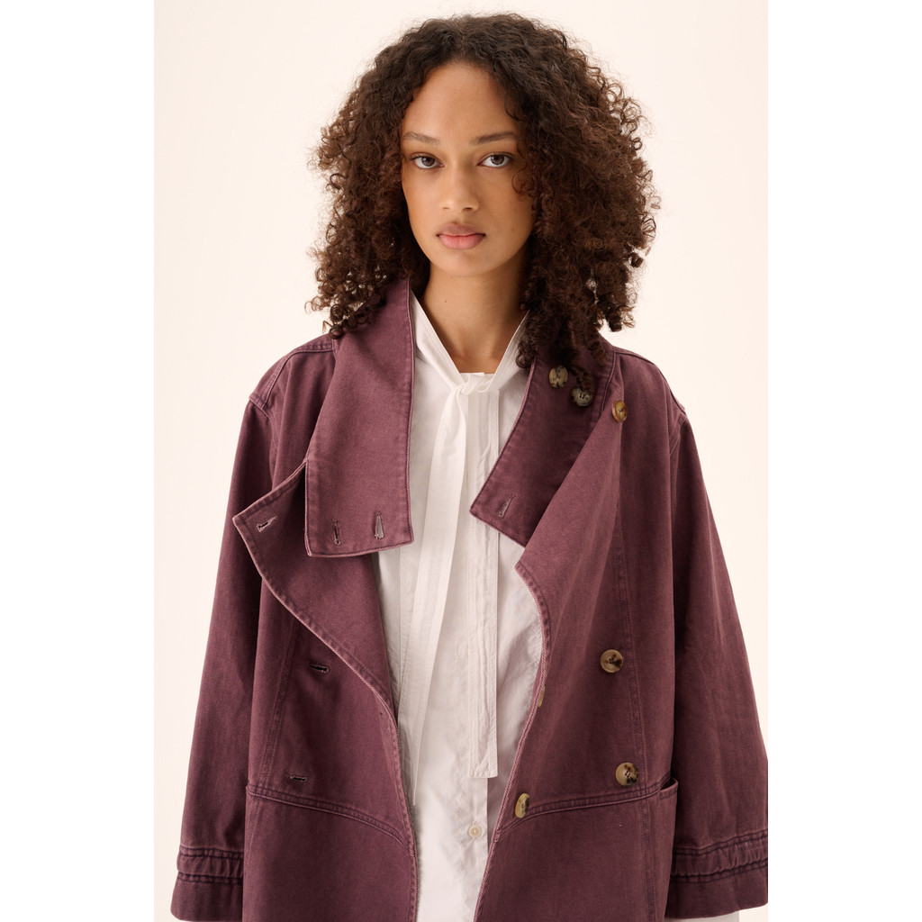 Rue De Tokyo - Caralyn Faded Twill – Faded Mauve - Billede 3