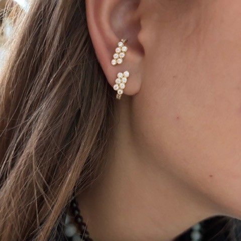 Stine A - Coco Earring, Single - Forgyldt - Billede 2