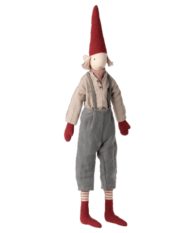 Alternative view of Maileg – Maxi Pixy Boy Overall – Size 4