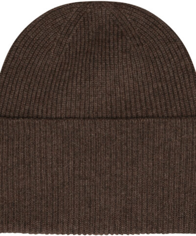 Alternative view of Frau – Basel Cashmere Beanie – Acorn
