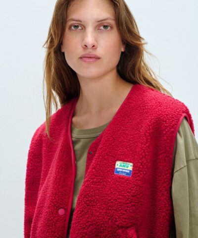 Alternative view of American Vintage – Koktown Vest – Piacch/Rød