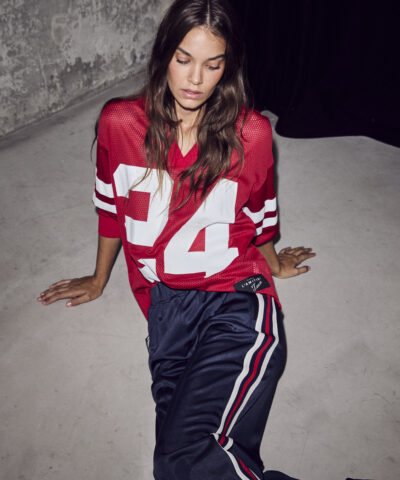 Alternative view of Haute L’Amitié – Drift Number LS Tee - Rød