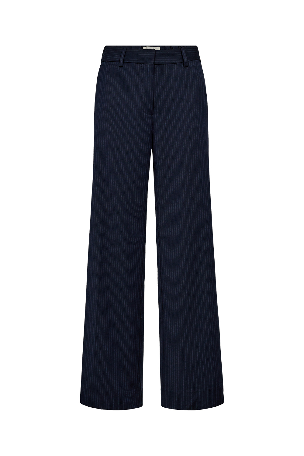 IVY – Andrea Wide Pant – Pinstripe Dark Navy - Billede 5