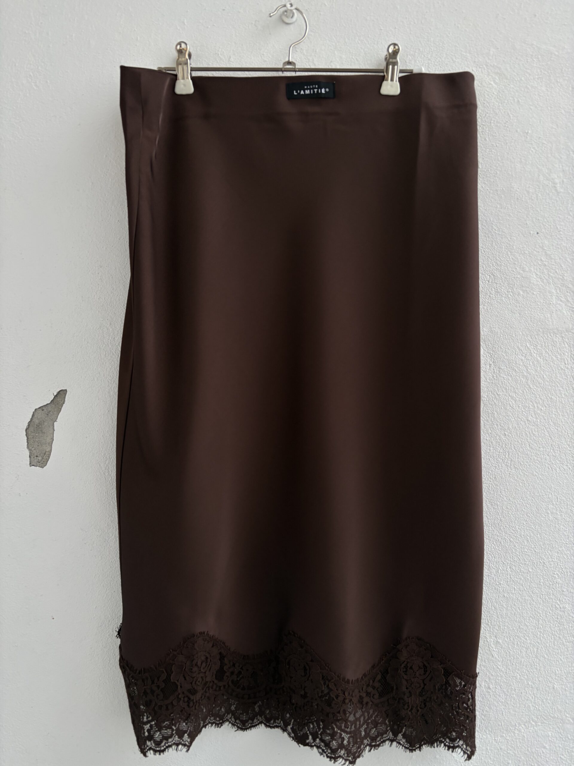 Haute L’Amitié – Naomi Lingerie Pencil Skirt – Brown - Billede 2