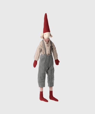 Maileg – Maxi Pixy Boy Overall – Size 4