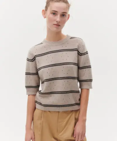 Alternative view of Beta Studios – Mille Short Sleeve - Sand/Walnut