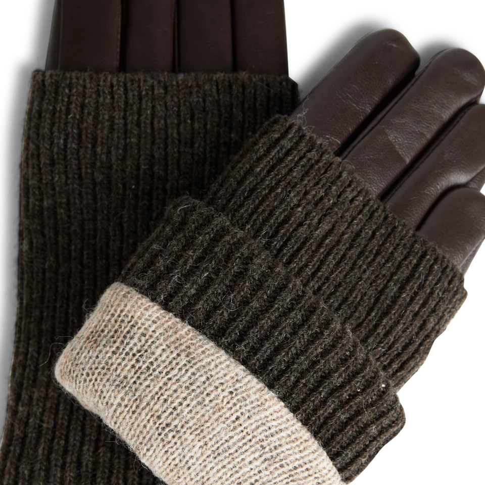 Markberg – HellyMBG Glove – Dark Brown - Billede 5