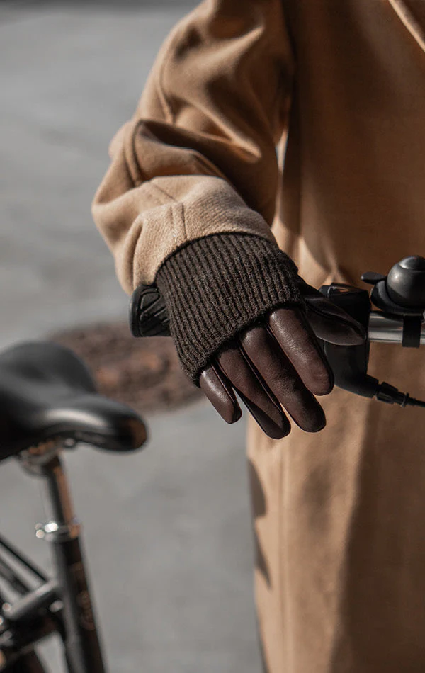 Markberg – HellyMBG Glove – Dark Brown - Billede 2