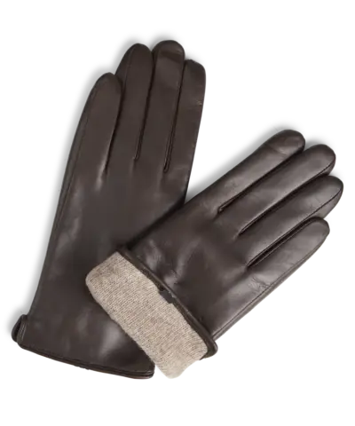 Alternative view of Markberg – VilmaMBG Glove – Dark Brown