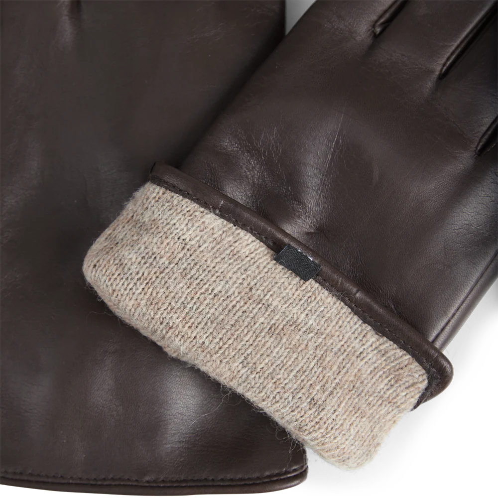 Markberg – VilmaMBG Glove – Dark Brown - Billede 3