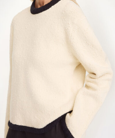 Alternative view of By Malene Birger – Siena Sweater - Creme