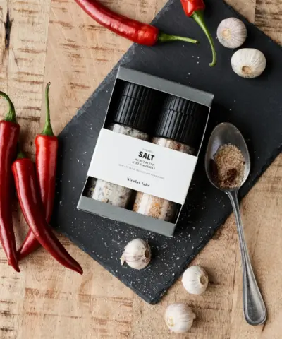 Alternative view of Nicolas Vahé - Gift Box – Salt with Garlic & Red Chili Pepper