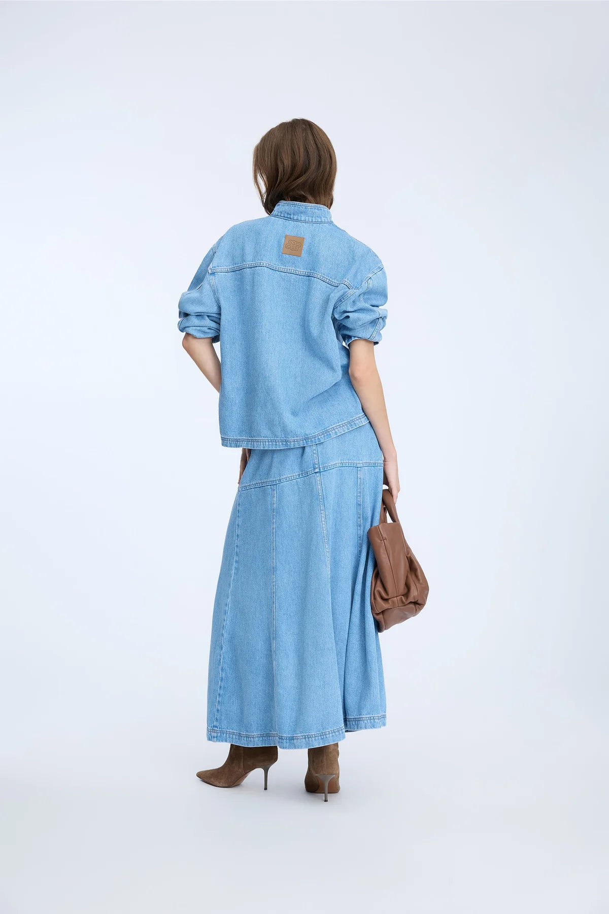 Munthe - Tuxa Top – Light Blue - Billede 4