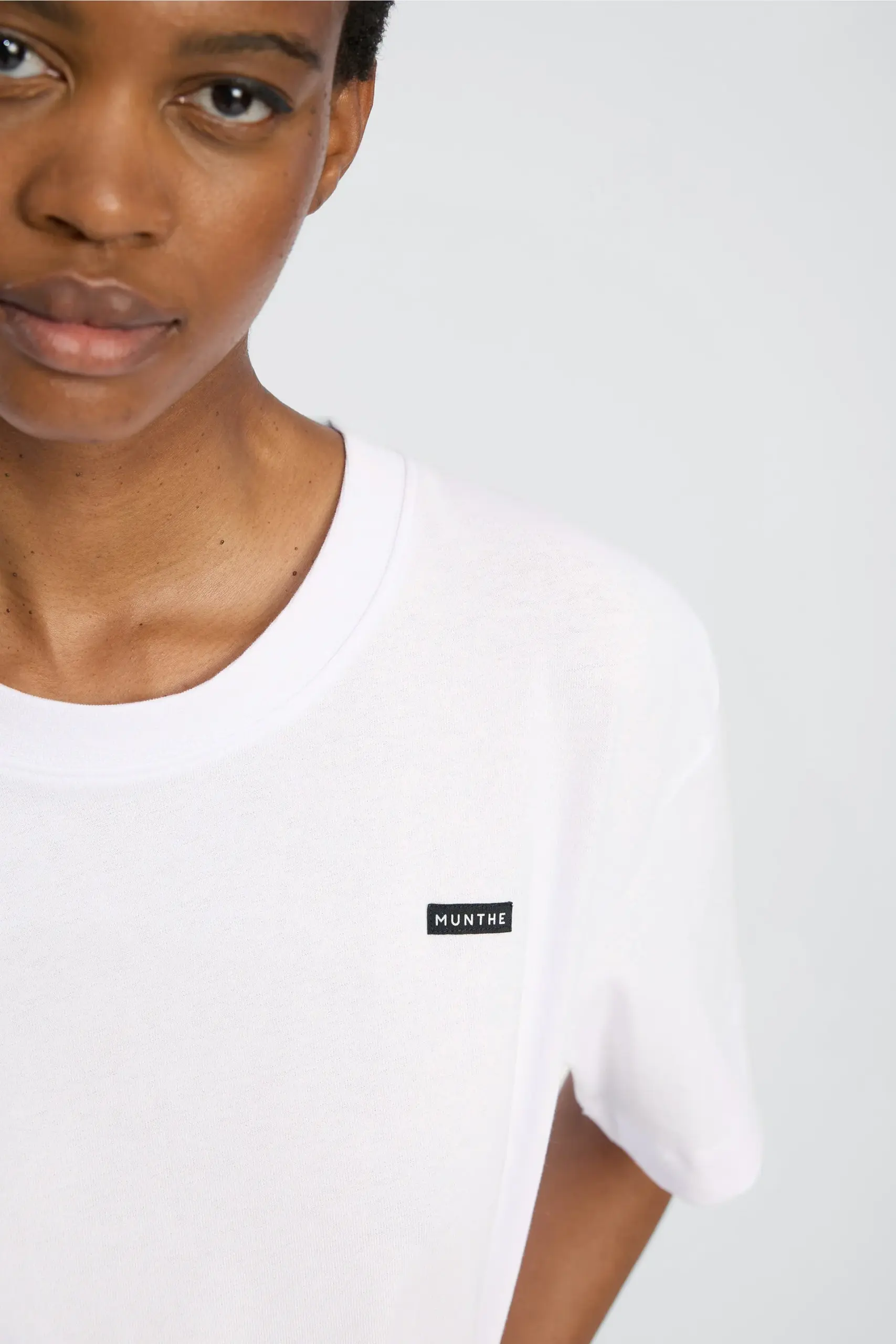 Munthe – Bellamy T-Shirt – White - Billede 2