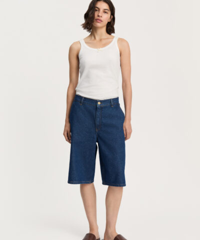 Alternative view of Aiayu - Carlo Denim Shorts – Mid Blue