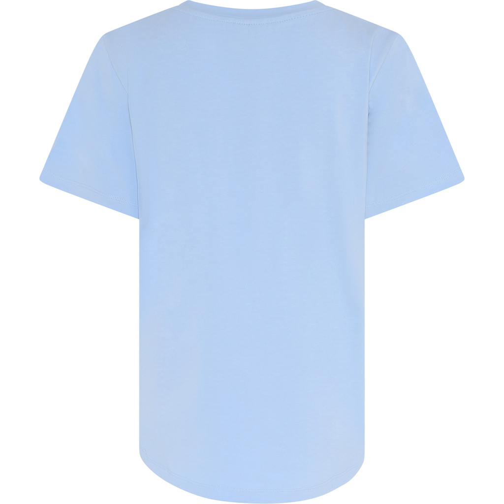 Heartmade – Efia logo T-shirt, Dusty blue - Billede 5