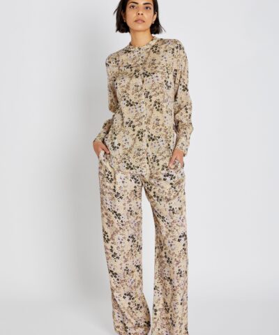 Alternative view of Heartmade - 603HMN Noran Pants – Light Flower Print