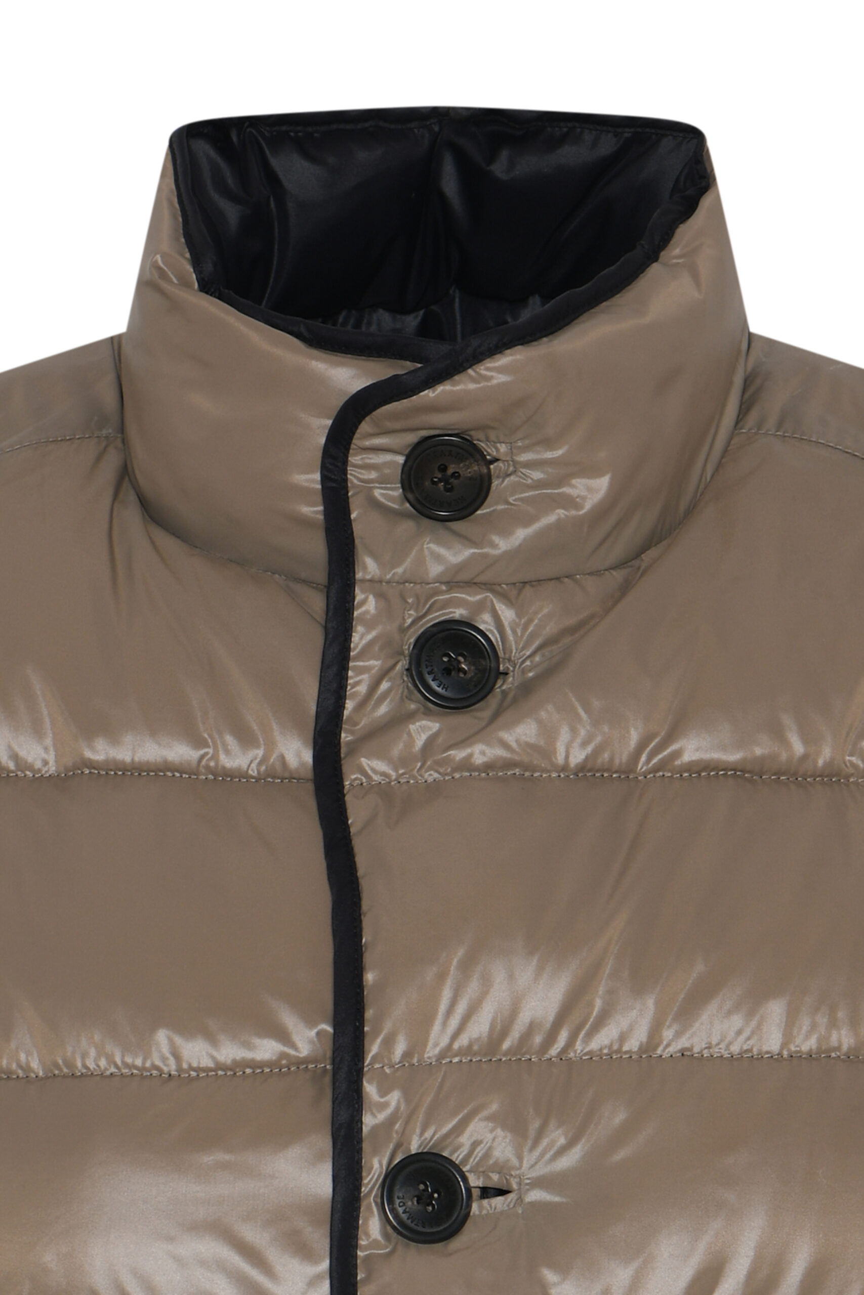 Heartmade - HMBeket Reversible Vest – Black/Walnut - Billede 5