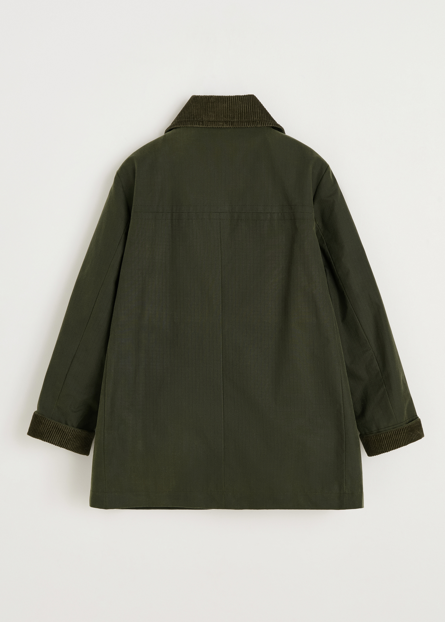 Aiayu – Jamie Jacket, Ripstop Oilskin - Archive Olive - Billede 3