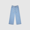 Opdag OBEY Pants – Light Blue, et par brede og luftige bukser i 100% Tencel™. Den elegante snøre i taljen giver et moderne og feminint udtryk, mens den løse pasform og det bløde materiale sikrer høj komfort. Bukserne er store i størrelsen – gå én størrelse ned for optimal pasform. Et stilrent, let og luksuriøst must‑have til både hverdags- og workwear‑garderoben.