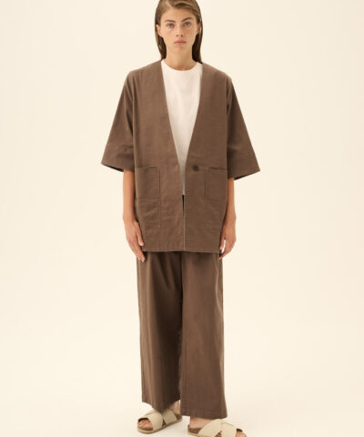 Alternative view of Rue de Tokyo – Catia Twill – Malt Brown