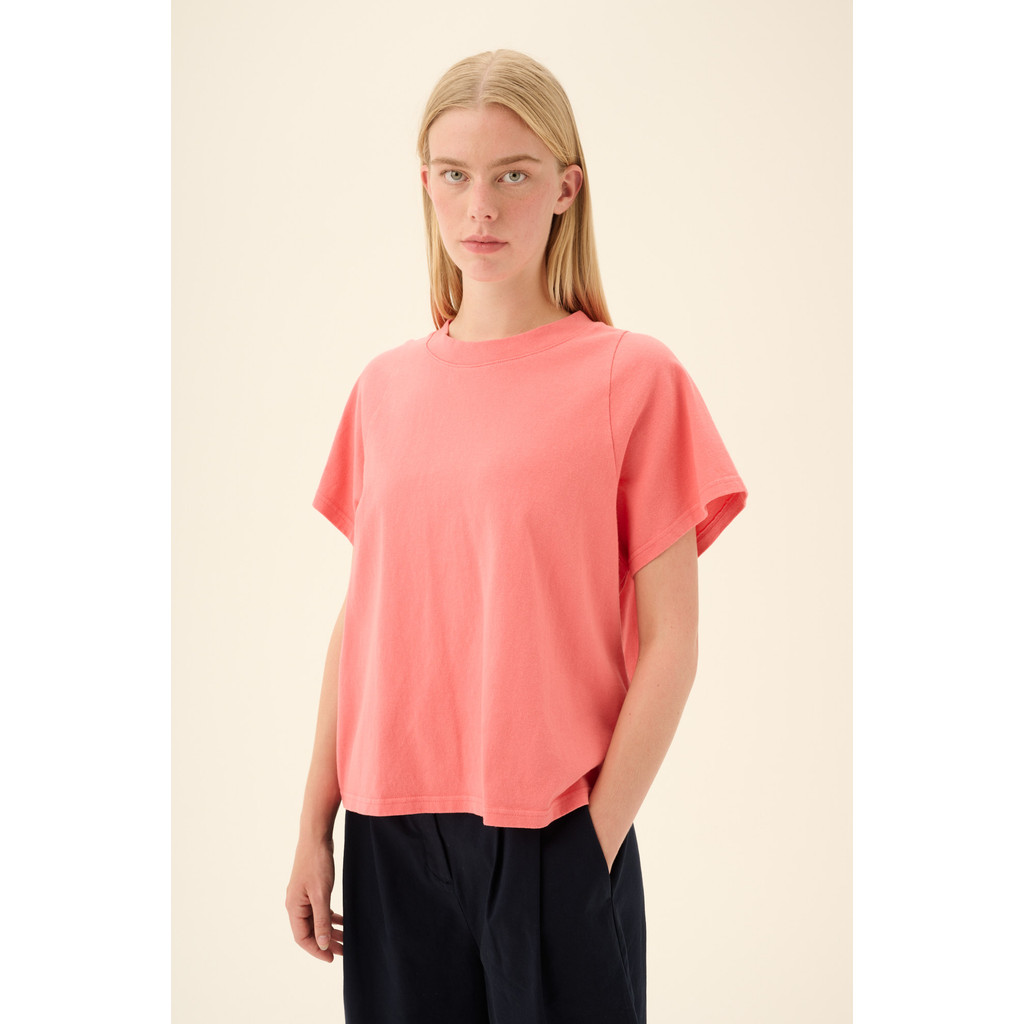 Rue de Tokyo – Teagan Light Jersey – Coral Red - Billede 4
