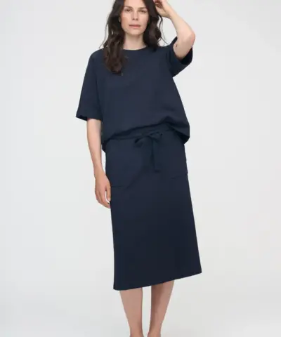 Alternative view of Moshi Moshi Mind – Halo Skirt – Dark Navy