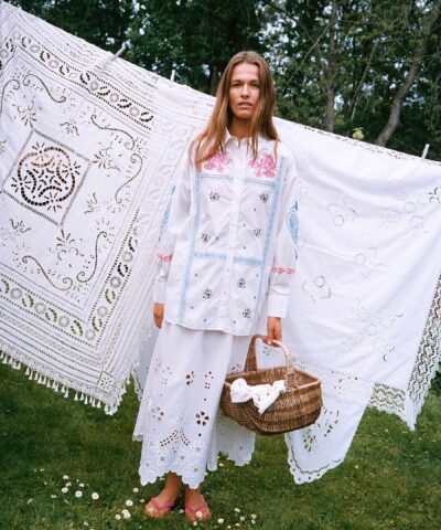 Alternative view of Sissel Edelbo – Camma Shirt – Snow White