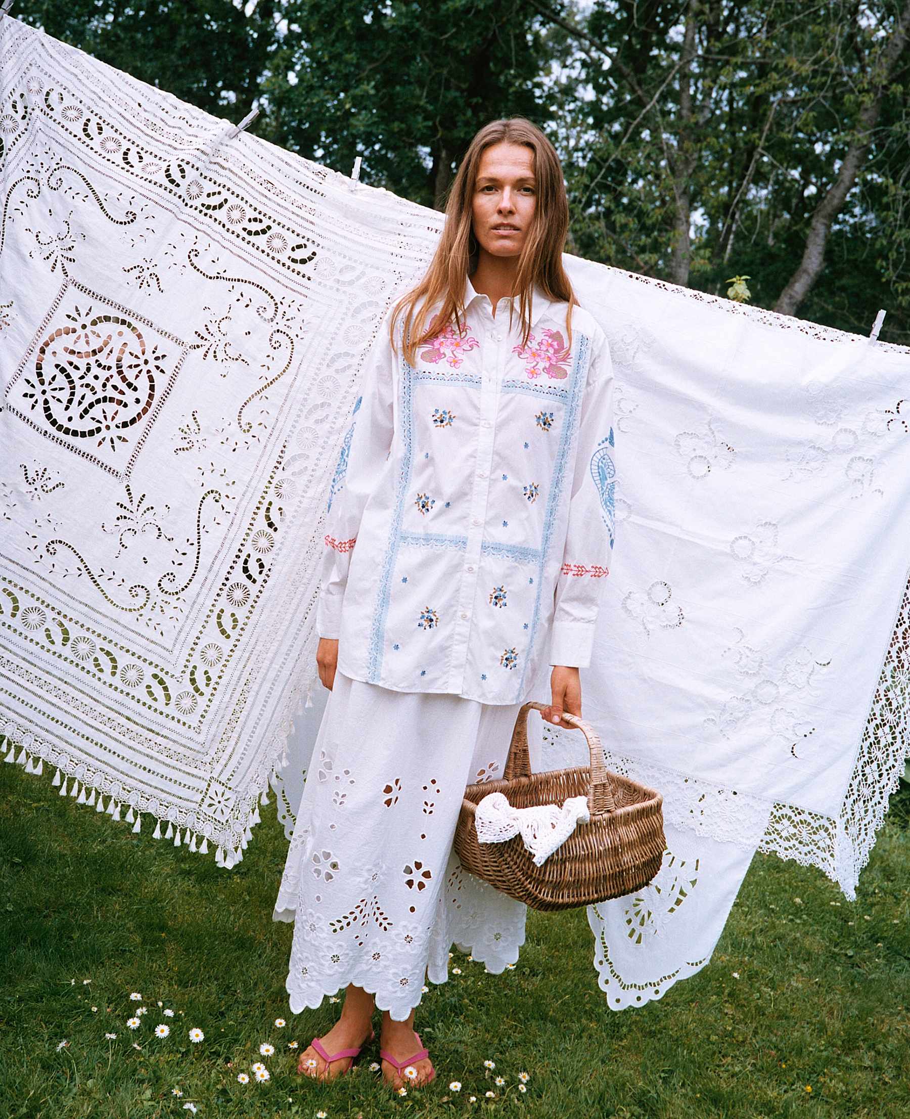 Sissel Edelbo – Camma Shirt – Snow White - Billede 2