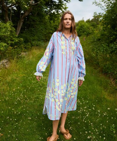 Alternative view of Sissel Edelbo – Elisabeth Dress – Bluebell Stripes