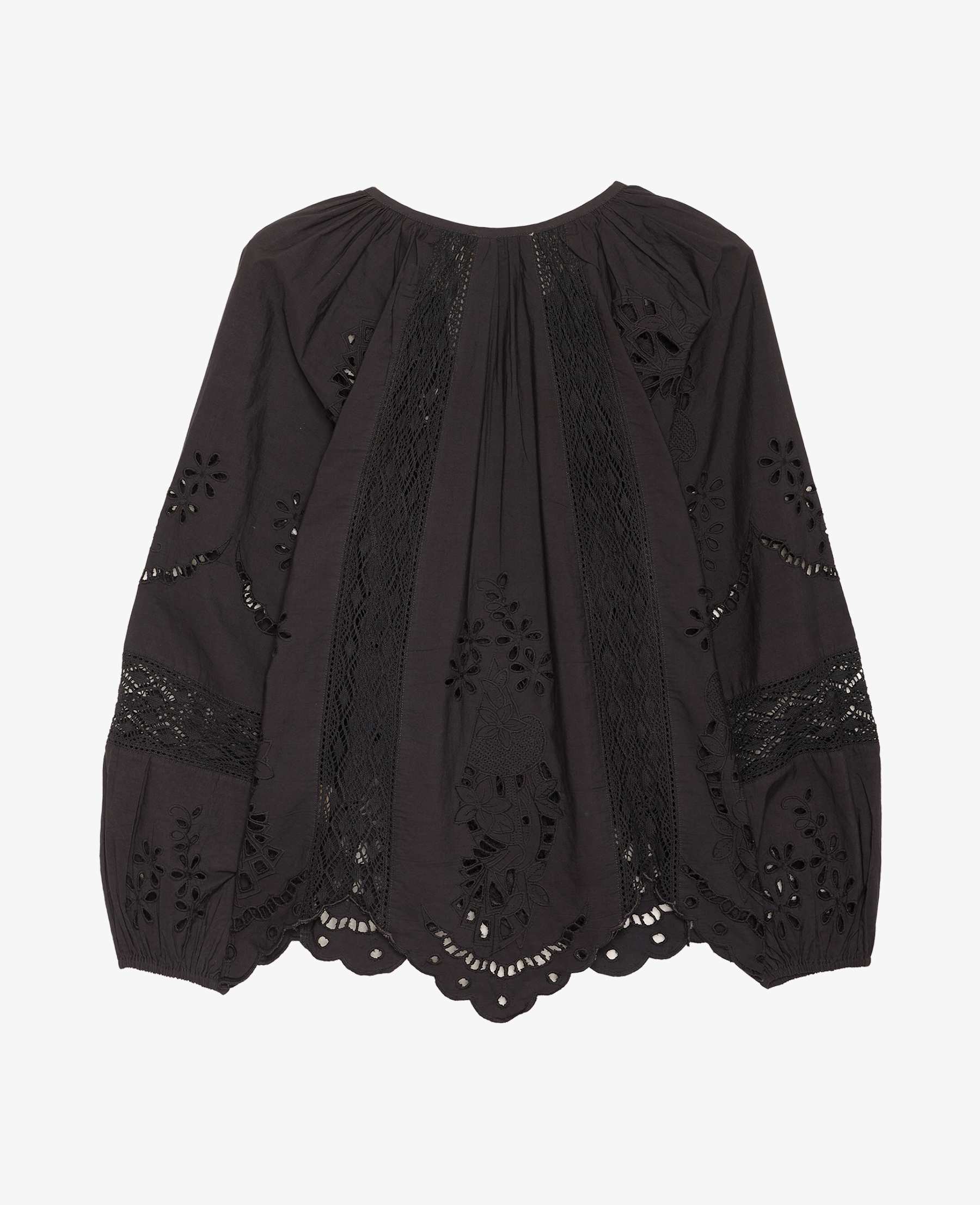 Sissel Edelbo – Mila Top – Almost Black - Billede 3