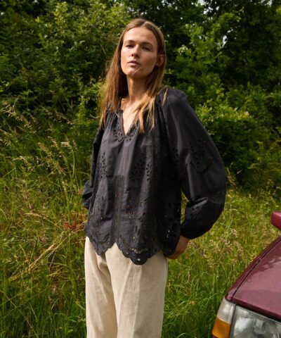 Alternative view of Sissel Edelbo – Mila Top – Almost Black