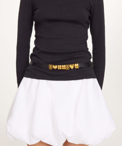 Alternative view of By Malene Birger – Ounlas Læderbælte – Black