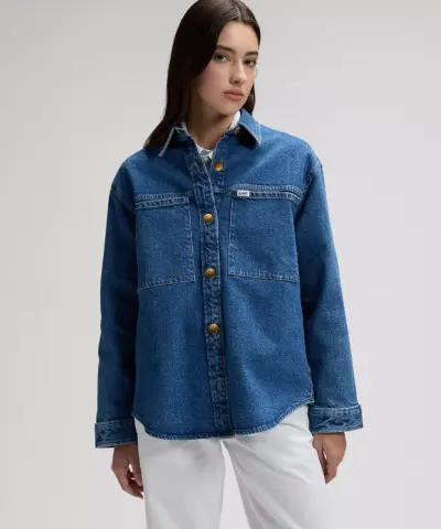 Alternative view of Lee – Workwear Relaxed Utility Overshirt – Sticking Point