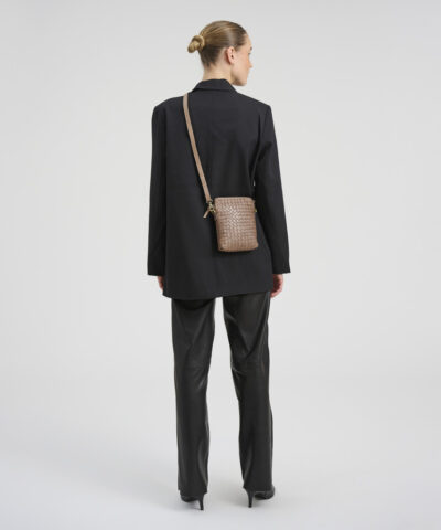 Alternative view of Depeche - Sofya Mobile Bag – Dark Taupe