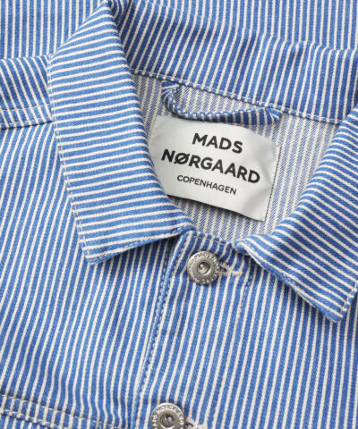 Alternative view of Mads Nørgaard – Hickory Punk Demi Jacket – Bright Cobalt