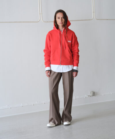 Alternative view of Mads Nørgaard – Standard Bobo Hood Sweatshirt - Fiery Red