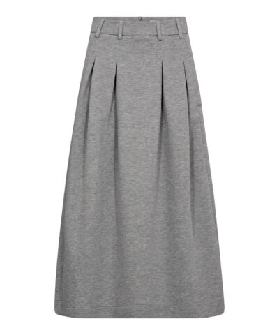 Alternative view of Co'Couture - LanceCC Pleat Skirt – Grey Melange