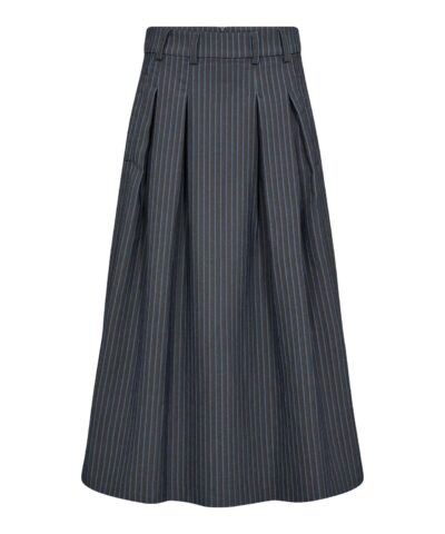 Alternative view of Co'Couture - SalvieCC Anya Pleat Skirt – Denim Blue
