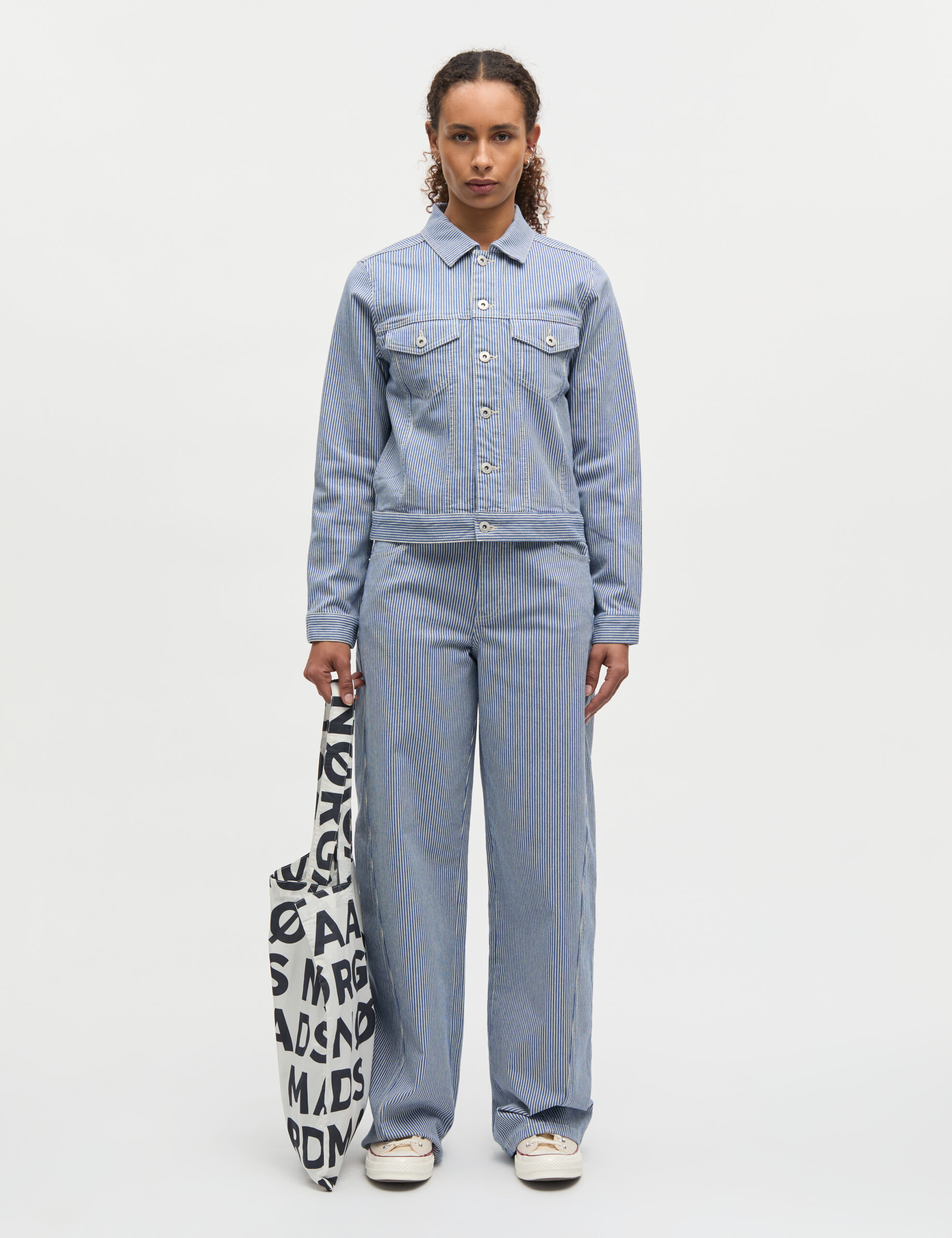 Mads Nørgaard – Hickory Punk Christel Jeans – Bright Cobalt - Billede 2