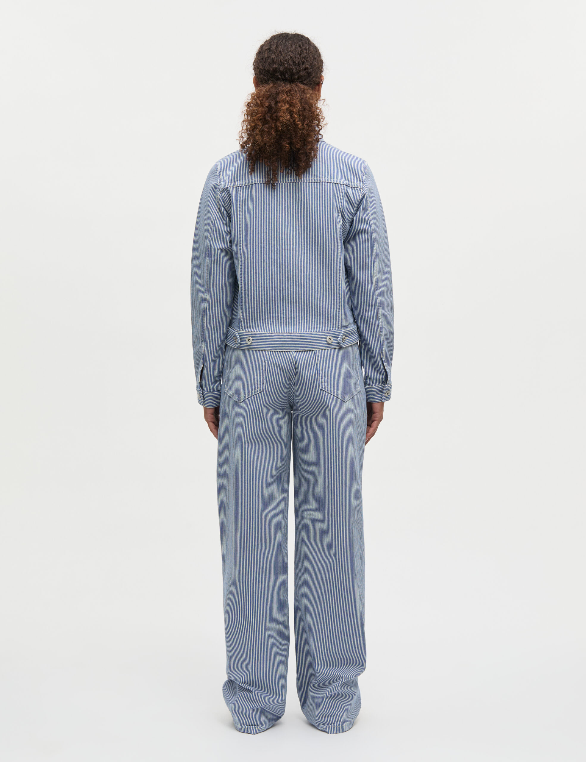 Mads Nørgaard – Hickory Punk Christel Jeans – Bright Cobalt - Billede 3