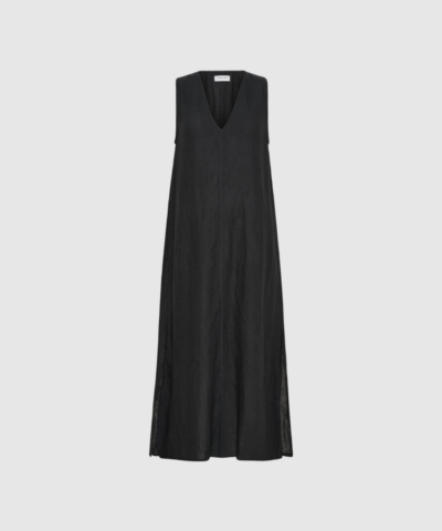 Anne|Mi - Venezia SL Dress – Black Washed