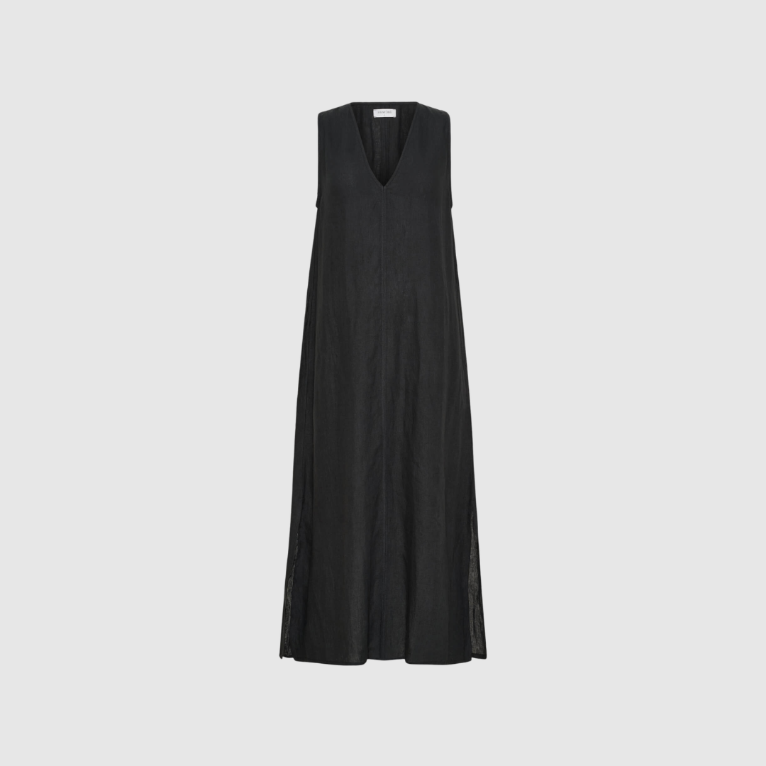 Anne|Mi - Venezia SL Dress – Black Washed