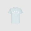 Opdag BALL Bamaldini T‑shirt – Celestial Blue, en klassisk og sporty T‑shirt i regular fit. Fremstillet i blød kvalitet med rund hals, korte ærmer og ikonisk BALL‑logo på fronten. En moderne og tidløs tee, der fungerer perfekt i hverdagen – både alene eller stylet under en sweatshirt eller blazer.