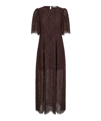 Alternative view of Co'Couture - LetiCC Lace Maxi Dress – Dark Brown