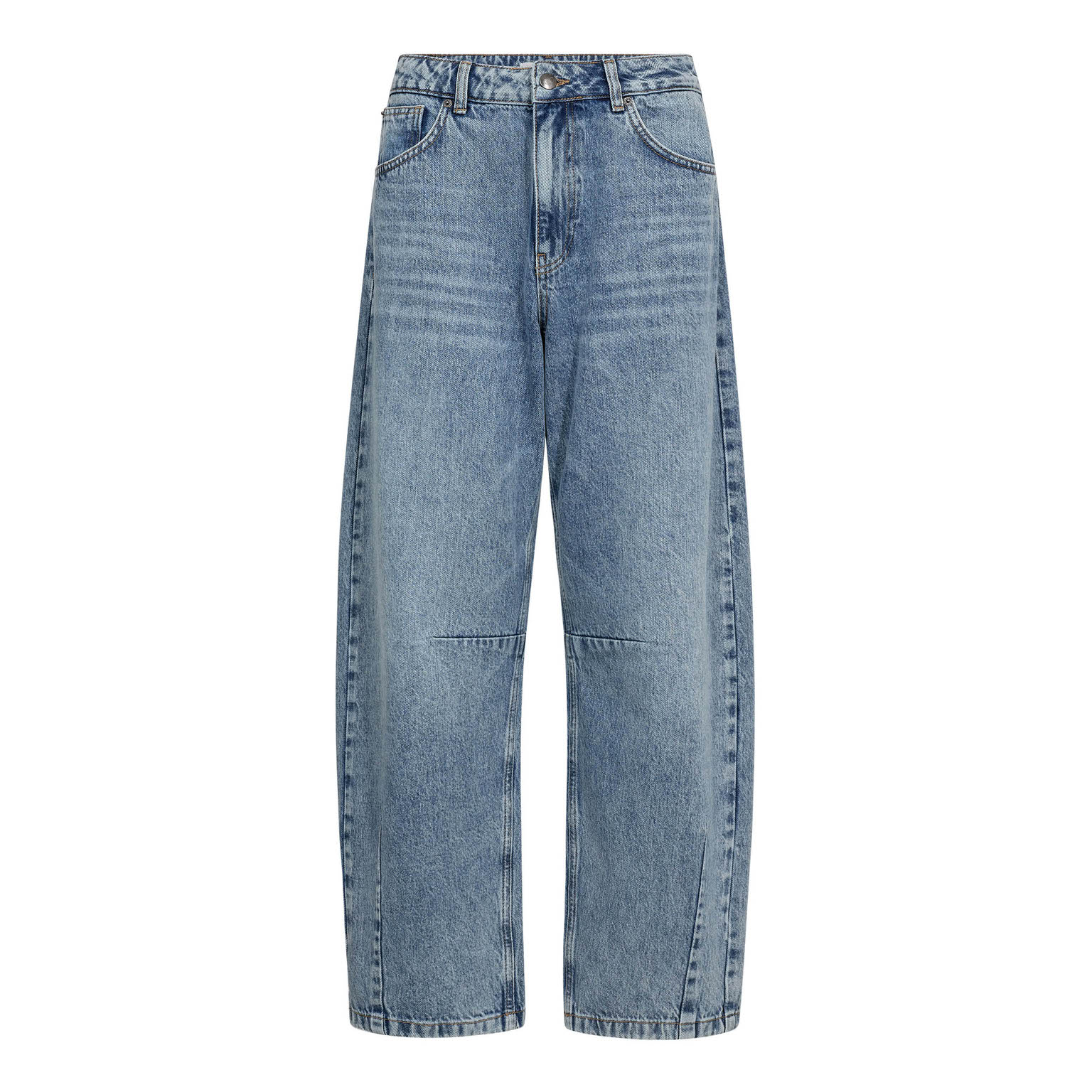 Co'Couture - RuthieCC Barrel Jeans – Denim Blue - Billede 2