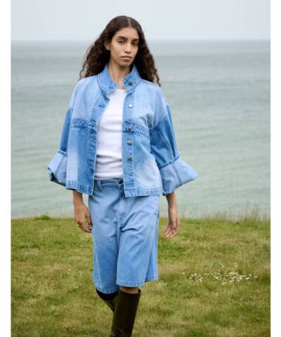 Alternative view of Rabens Saloner - Denim Jacket Donela - Blå