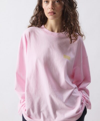 Alternative view of American Vintage – Gixy LS T-shirt - Cotton Candy