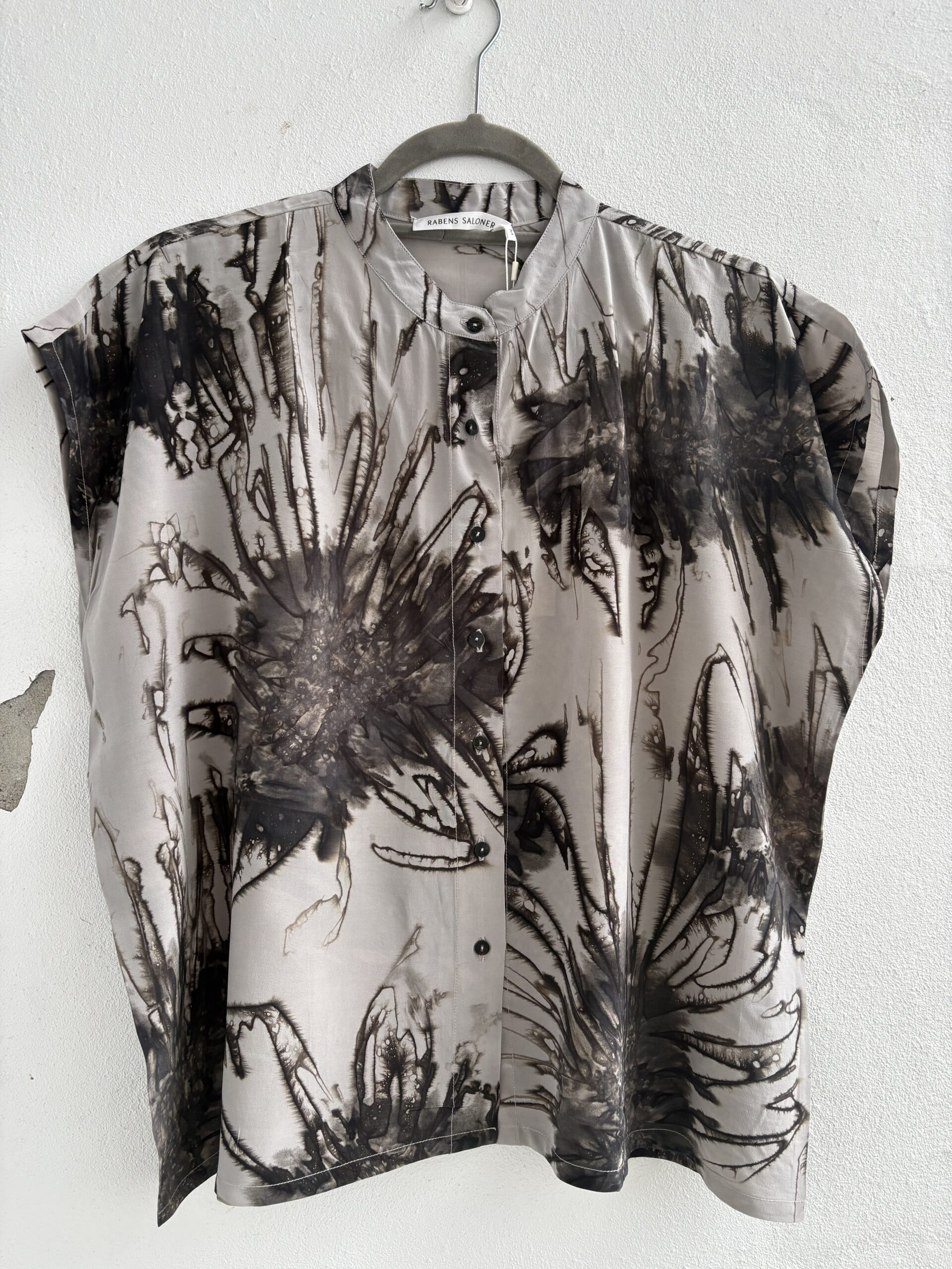 Rabens Saloner - Sea Urchin Button Blouse Heva - Grå - Billede 2